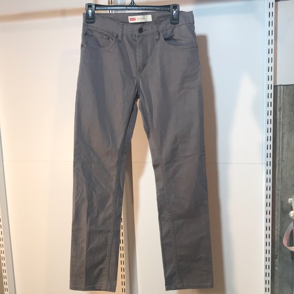 Levi’s 511 Slim Gray Jeans Size 16 Reg 28”X28”